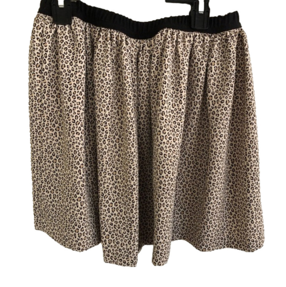 Gymboree leopard print skirt